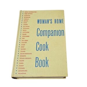 Vintage Woman's Home Companion Cook Book 1955 Dorothy Kirk Collier & Son